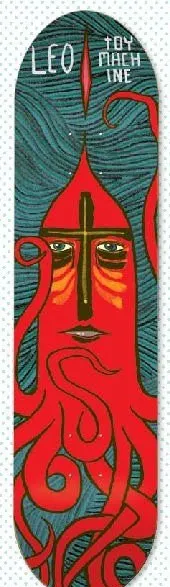 Toy Machine Romero Squid Deck deck in the Tum Yeto Fall 2009 catalogue