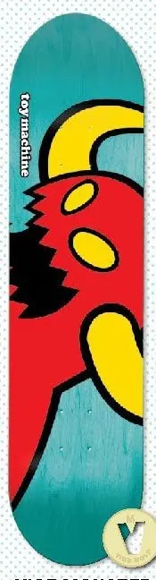 Toy Machine Vice Monster deck in the Tum Yeto Fall 2009 catalogue