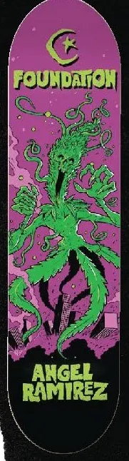Foundation Ramirez Monster deck in the Tum Yeto Fall 2009 catalogue