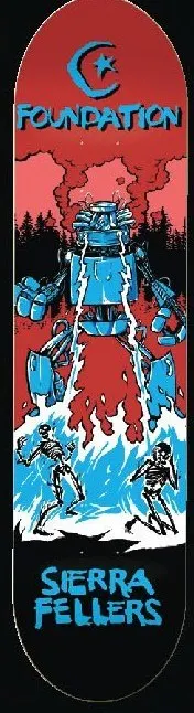 Foundation Fellers Monster deck in the Tum Yeto Fall 2009 catalogue
