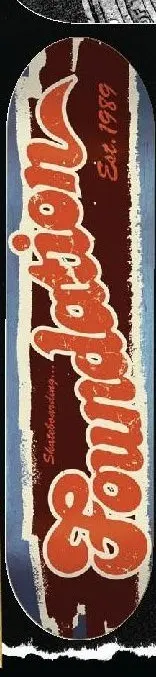 Foundation Est. '89 (Brown) deck in the Tum Yeto Fall 2009 catalogue