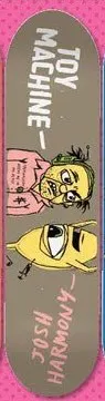 Toy Machine Harmony Talking Heads deck in the Tum Yeto Spring 2009 catalogue