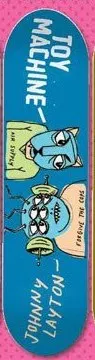Toy Machine Layton Talking Heads deck in the Tum Yeto Spring 2009 catalogue