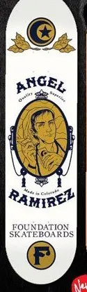 Foundation Ramirez Zig Zag Man deck in the Tum Yeto Spring 2009 catalogue