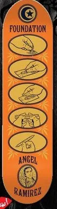 Foundation Ramirez Roll Yer Own deck in the Tum Yeto Spring 2009 catalogue