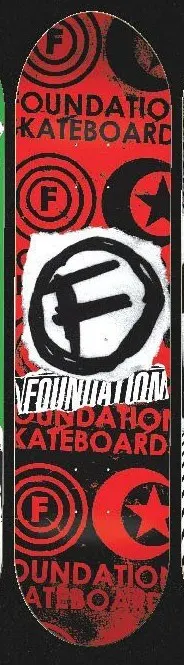 Foundation F Sharpie PP deck in the Tum Yeto Spring 2010 catalogue