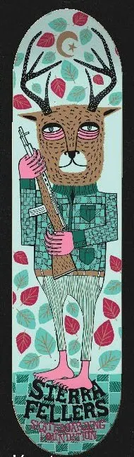 Foundation Fellers Hazey Daze deck in the Tum Yeto Spring 2010 catalogue