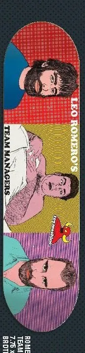 Toy Machine Romero Team Manager deck in the Tum Yeto Spring 2010 catalogue
