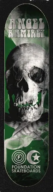 Foundation Ramirez Death Club deck in the Tum Yeto Spring 2010 catalogue
