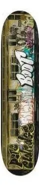 Bootleg Pete Eldridge Graffiti Wars deck in the VK Skate Distribution 2003