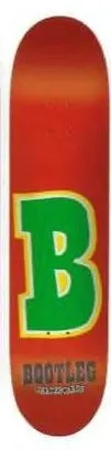 Bootleg The Real B Logo (Red) deck in the VK Skate Distribution 2003