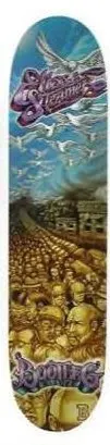 Bootleg Elissa Steamer Doves 3000 deck in the VK Skate Distribution 2003