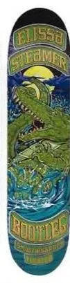 Bootleg Elissa Steamer Strikers/Gators deck in the VK Skate Distribution 2003