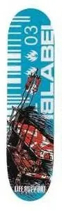 Black Label Logo Life Support Guerny deck in the VK Skate Distribution 2003