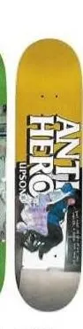 Anti Hero Upson Vagrant deck in the VK Skate Distribution 2003
