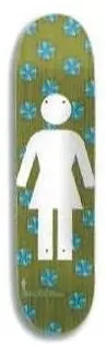 Girl Biebel Pattern deck in the VK Skate Distribution 2003