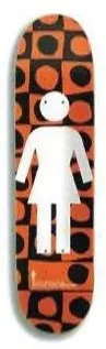 Girl Anderson Pattern deck in the VK Skate Distribution 2003