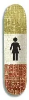 Girl Carroll Type Flag deck in the VK Skate Distribution 2003