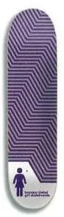 Girl Biebel Optical Illusion deck in the VK Skate Distribution 2003