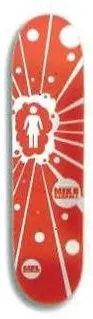 Girl Carroll Splat deck in the VK Skate Distribution 2003