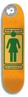 Girl Anderson 10th Year deck in the VK Skate Distribution 2003