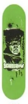 Scarecrow Neon Wolf deck in the VK Skate Distribution 2003