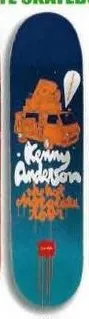 Chocolate Anderson Hot Chocolate deck in the VK Skate Distribution 2003