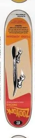 Zoo York Jordan Balsa Pro deck in the Zoo York 2003 Fall