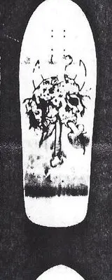 Zorlac Metallica Pirate deck in the Zorlac Catalog 1991