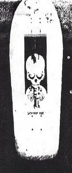 Zorlac Detter Monkey deck in the Zorlac Catalog 1991