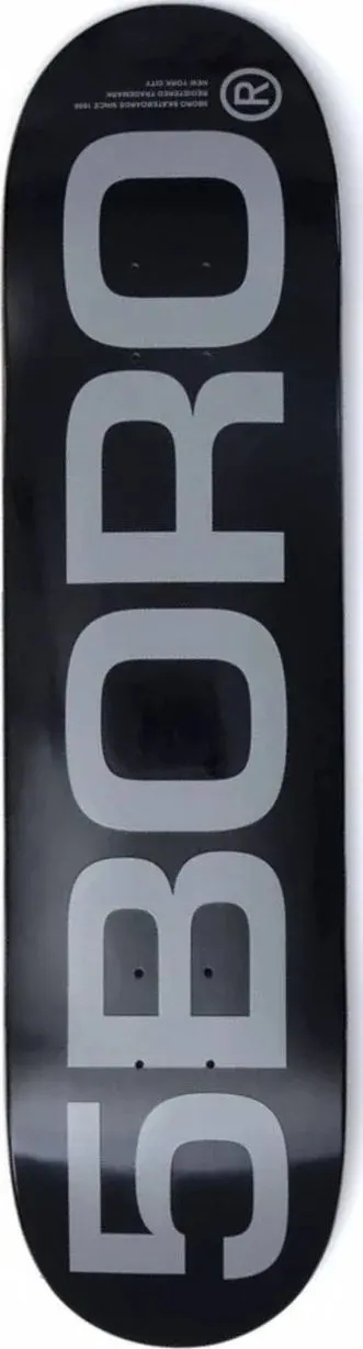 5Boro 5B EXT Logo (Black) deck