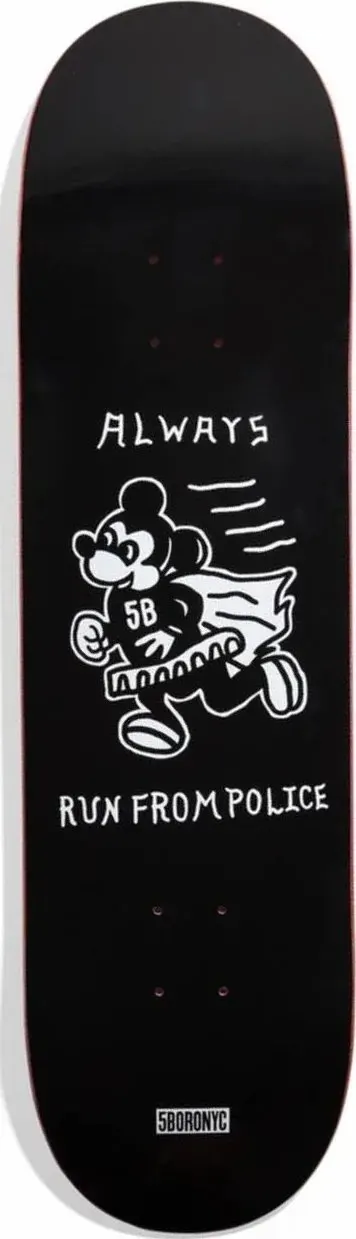 5Boro Always Run (Black) deck