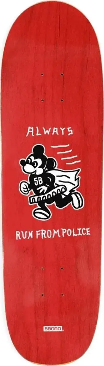 5Boro Always Run (Shred Shape) deck