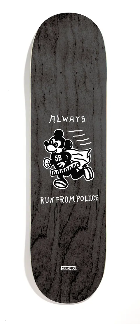 5Boro Always Run Veneer (Black) deck