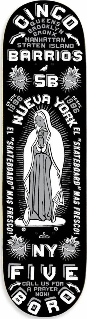 5Boro Cinco Barrios (Black) deck