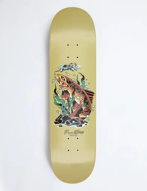 5Boro Fish Series Bronx Trout deck