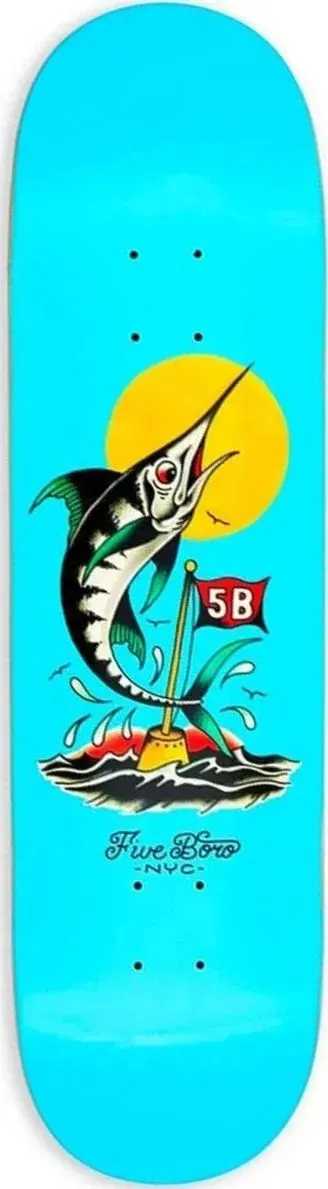5Boro Fish Series Manhattan Marlin deck