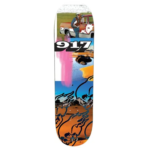 917 Art Skull deck