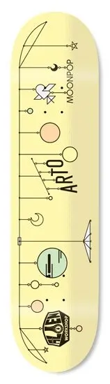 Alien Workshop Arto Saari Moonhop deck