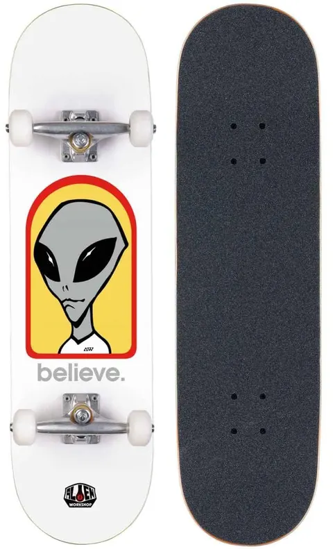 Alien Workshop Believe (White) deck