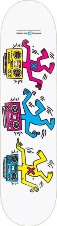 Alien Workshop Haring Boombox deck