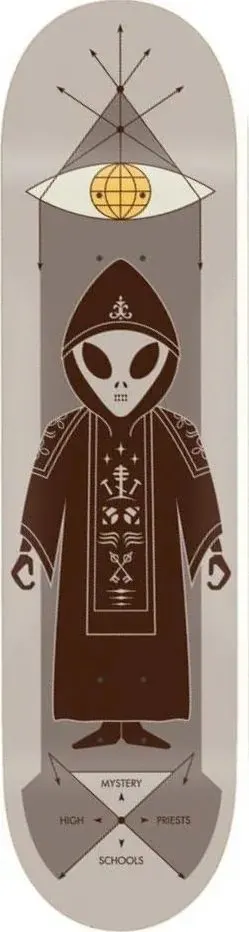 Alien Workshop High Priest Monk deck