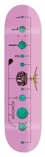 Alien Workshop Jason Dill Moonhop deck