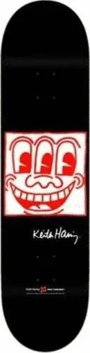 Alien Workshop Keith Haring TV Face Black deck