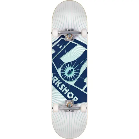 Alien Workshop OG Burst Logo (White) deck