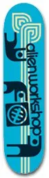 Alien Workshop Pusher (Blue) deck