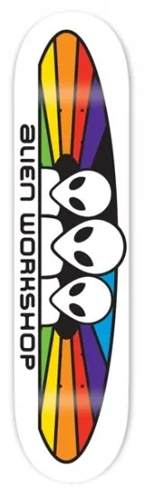 Alien Workshop Spectrum (White) deck