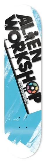 Alien Workshop Wordmark (Blue) deck