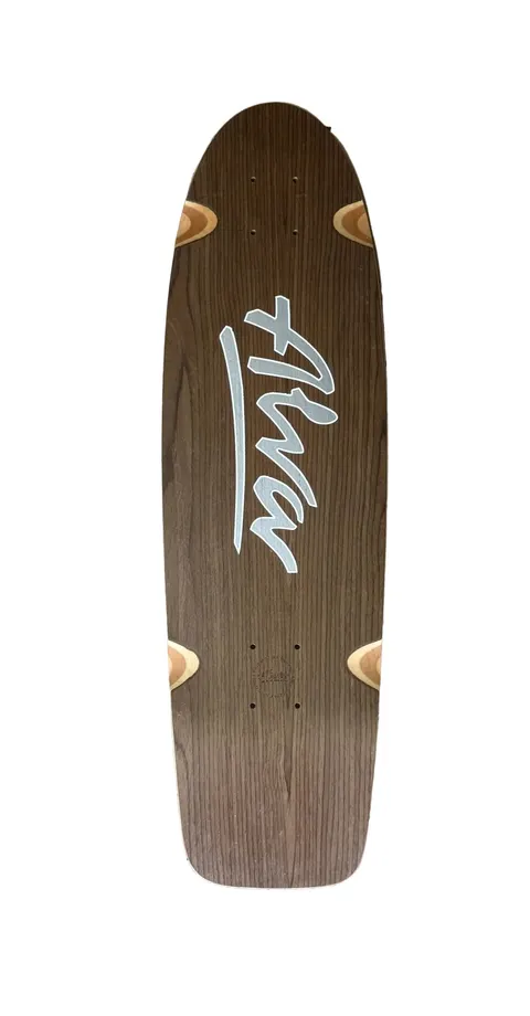 Alva 1978 Concave OG LOGO - exotic veneer Grey deck