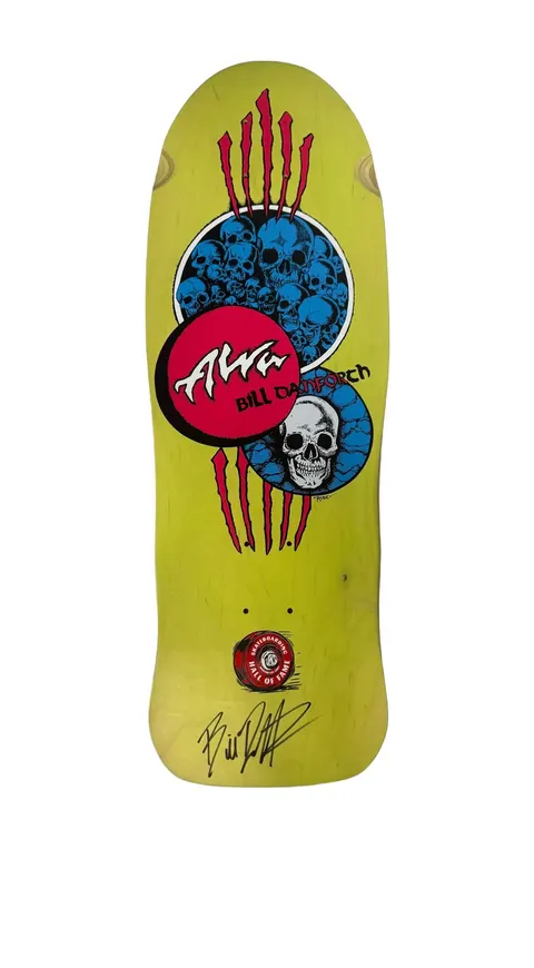 Alva Bill Danforth Circle Of Skulls Hall Of Fame deck